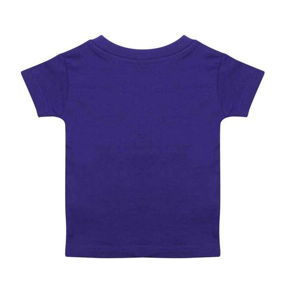 Larkwood Baby Plain T-Shirt / Purple - Picture 2 of 2